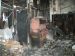 Fire in storage area